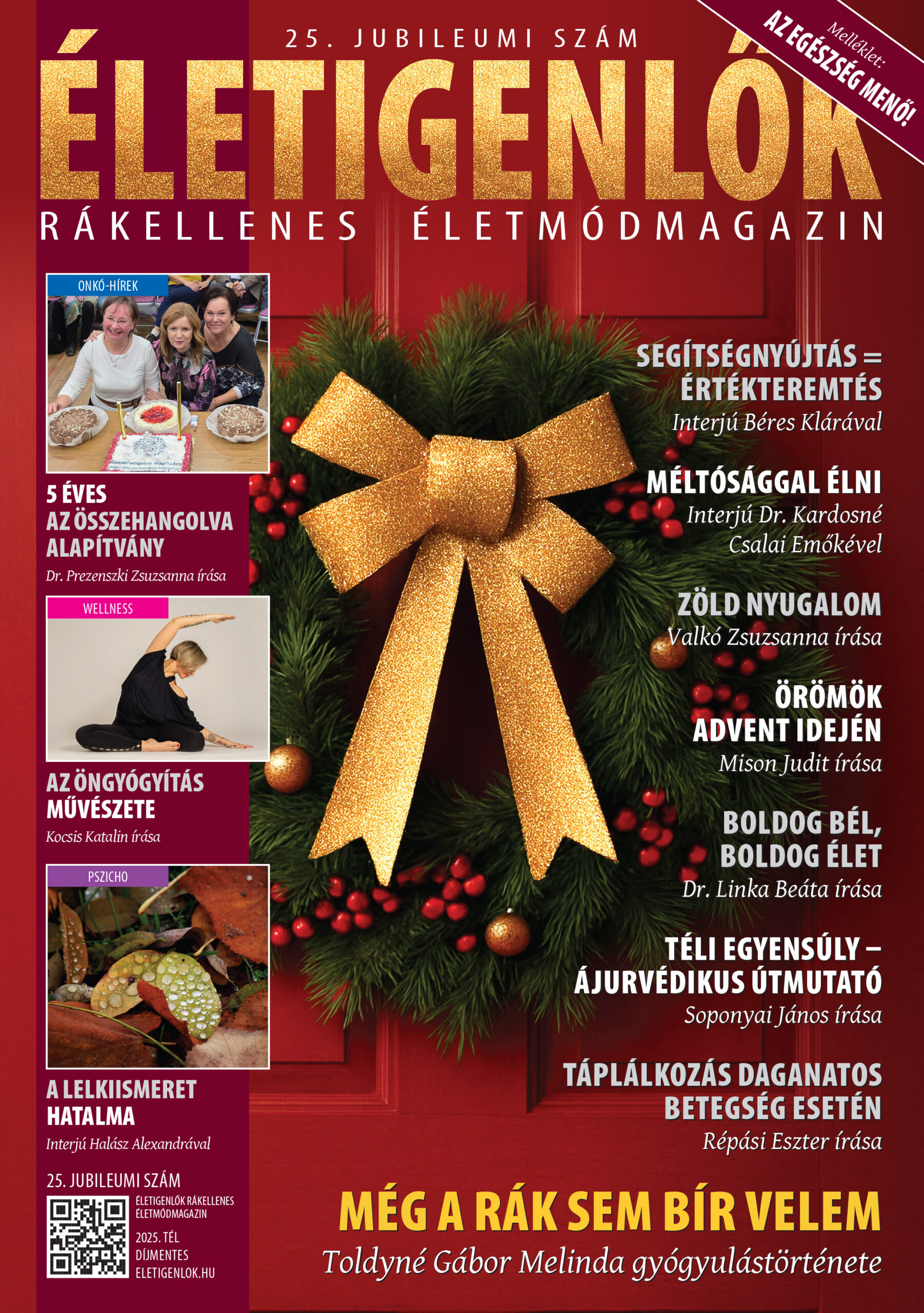 Életigenlők magazin 2025. tél-ünnep